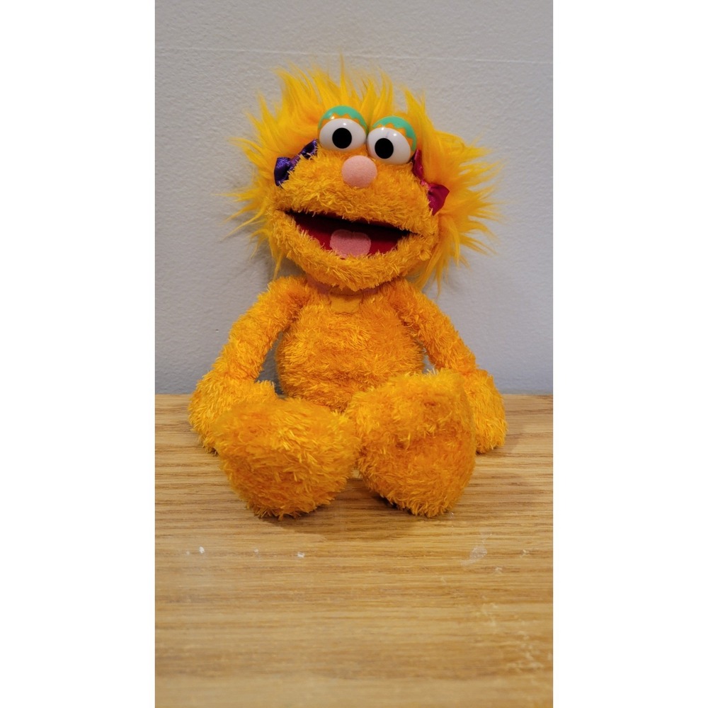 Sesame Place Exclusive Zoe Plush 9 Inch Sesame Street Orange Monster Toy
